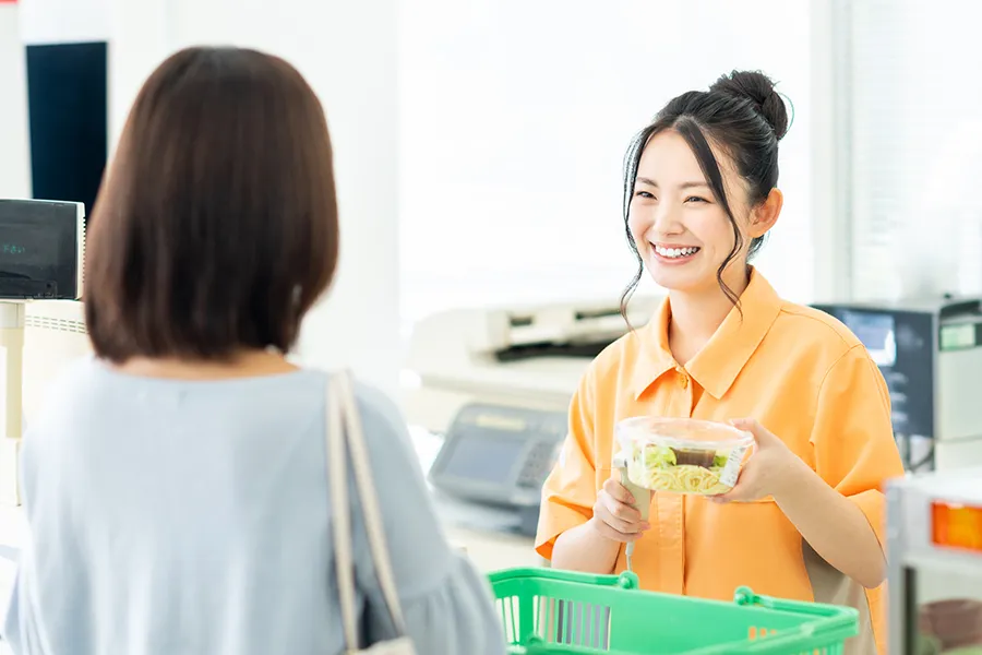 コンビニ系バイトのイメージ写真